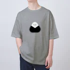 💊0-gravity💊のおにぎり 一文字（V字） オーバーサイズTシャツ