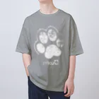 WebArtsの肉球をモチーフにしたオリジナルブランド「nikuQ」（犬タイプ）です オーバーサイズTシャツ