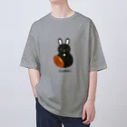 ころちゃんのおうち🐰🏠うさぎグッズのうさぎのGUMMIくん Oversized T-Shirt