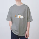 kiki25のアウトドアライフを満喫する白くま(冬) Oversized T-Shirt