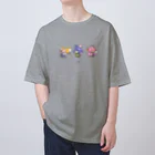 ナナメの🐭🐰🐏まうとこ オーバーサイズTシャツ