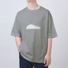 しろくまのかばん屋さん（SUZURI店）のとけたように ねむる しろくま Oversized T-Shirt