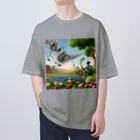 uminosobakaraのメカニカルネイチャー Oversized T-Shirt