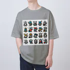 ロボットグッズshopのロボットいっぱい！ Oversized T-Shirt