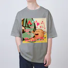 Honobonartのたっくんのチャンパラ オーバーサイズTシャツ