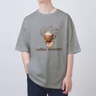 leisurely_lifeのCoffee Monster Java Oversized T-Shirt