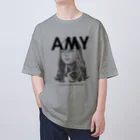 サイトウユウスケのAMY Gray×Black オーバーサイズTシャツ