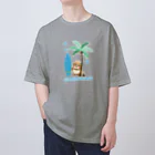 “すずめのおみせ” SUZURI店のだいきち（サマホリ） Oversized T-Shirt