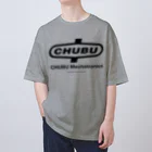 CHUBU MechatronicsのCHUBUロゴ・黒 オーバーサイズTシャツ