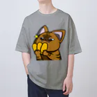 思う屋の価値の分かる猫 Oversized T-Shirt