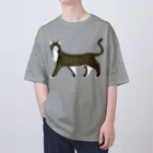 segasworksのきじしろねこ Oversized T-Shirt