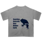 FROG'S TERRA LTDのノーム　ディープシーブルー Oversized T-Shirt