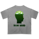 420 MUSIC FACTORYのin my mind 頭が一杯 オーバーサイズTシャツ