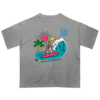 BLUE ISLAND BEER グッズストアのBLUE ISLAND SURFER Oversized T-Shirt