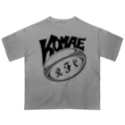 KRFC：狛江高校ラグビー部のKRFC：Komae Ball x BK オーバーサイズTシャツ