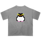 ヤママユ(ヤママユ・ペンギイナ)の16bit Southern Rockhopper オーバーサイズTシャツ