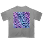 水草の梅雨の雨風 オーバーサイズTシャツ