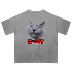 BRAVE PAW PADSのB.P.P  TOCCHAN ねこT オーバーサイズTシャツ