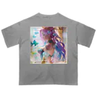 💖宇宙整体♪🌈♪こころからだチャンネル♪💖のhealing mermaid LARA Oversized T-Shirt