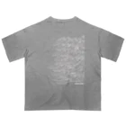 Parasol Crusherの群れ (白) Oversized T-Shirt