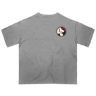 WebArtsのHanafuda January Design "Pine and Crane" 一月の花札「松に鶴」 Oversized T-Shirt