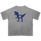 MELLOW-MELLOWのDinosaurs monogram6 オーバーサイズTシャツ