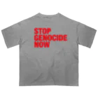 meril_goods_storeのSTOP GENOCIDE NOW オーバーサイズTシャツ