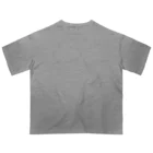 有限会社サイエンスファクトリーの総本家たぬき村 公式ロゴ(ベタ文字) white ver. Oversized T-Shirt