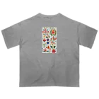 (っ◔◡◔)っ ♥ Le Petit Trésor ♥の花の詩カップ(The Flower Poetry Cup) Oversized T-Shirt