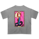 Mizna Wadaの人頭蛇娘 - 見世物趣味 オーバーサイズTシャツ