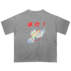 takoyaki-shopのアオリイカ爆釣グッズ Oversized T-Shirt