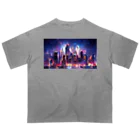 ryuhyuhoのnightless castle Oversized T-Shirt