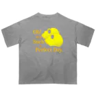 『NG （Niche・Gate）』ニッチゲート-- IN SUZURIのOh! It's Such A Perfectday.（黄色） Oversized T-Shirt