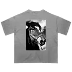 oe_photostudioの馬-HORSE- オーバーサイズTシャツ