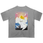 Lily bird（リリーバード）の落陽天使 Oversized T-Shirt