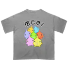 LalaHangeulの密です！(ダンゴウオ) オーバーサイズTシャツ