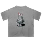 Rubbishのねこ オーバーサイズTシャツ