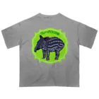 LalaHangeulのマレーバクの子供 Oversized T-Shirt