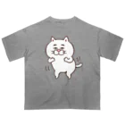 目つきの悪い猫＠いけやけいの踊るにゃんこ Oversized T-Shirt