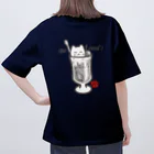 Charamaru Marketのひんやり猫（フロート） オーバーサイズTシャツ