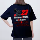 Never Say NeverのNever say never ～logo&23～ Oversized T-Shirt