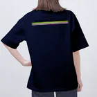 #女子サカマガ by airplantsの9.15m tricolore Oversized T-Shirt