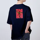 vanilla.141のピンクベース Oversized T-Shirt