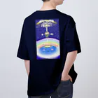 風の声を聴けのposition of 100 （color） Oversized T-Shirt