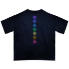 💖宇宙整体♪🌈♪こころからだチャンネル♪💖のcosmicmeditation violet オーバーサイズTシャツ