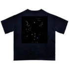 ARCANUMのARCANUM Whale Whale - Stella - 星を噴くクジラ Oversized T-Shirt