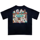 ぴくちゃー55の楽しい遊園地 オーバーサイズTシャツ