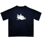 MOCHI Shopの無言の圧な猫 Oversized T-Shirt