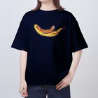 わらしゃんどのバナナの皮 Oversized T-Shirt