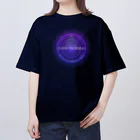 💖宇宙整体♪🌈♪こころからだチャンネル♪💖のcosmicmeditation violet オーバーサイズTシャツ